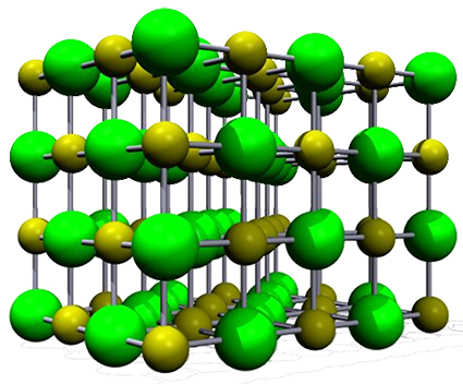 sodium chloride lattice